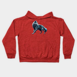 The Celestial wolf. Kids Hoodie